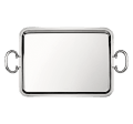 Rectangular tray with handles 43x31cm Albi  Silver plated