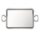 Rectangular tray with handles 43x31cm Albi  Silver plated