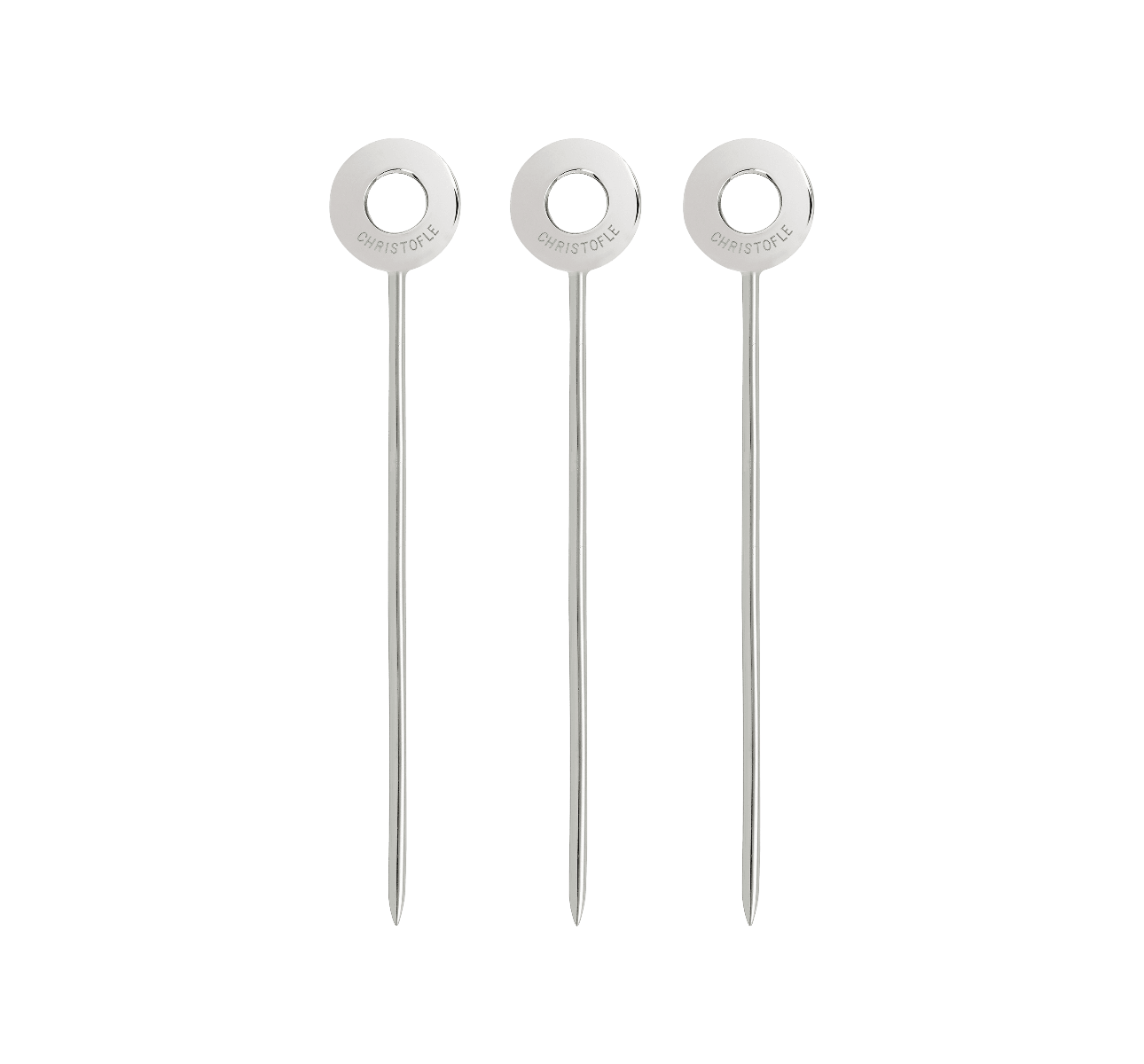 カクテルピック(6本セット) ステンレス オー・ ド・ クリストフル