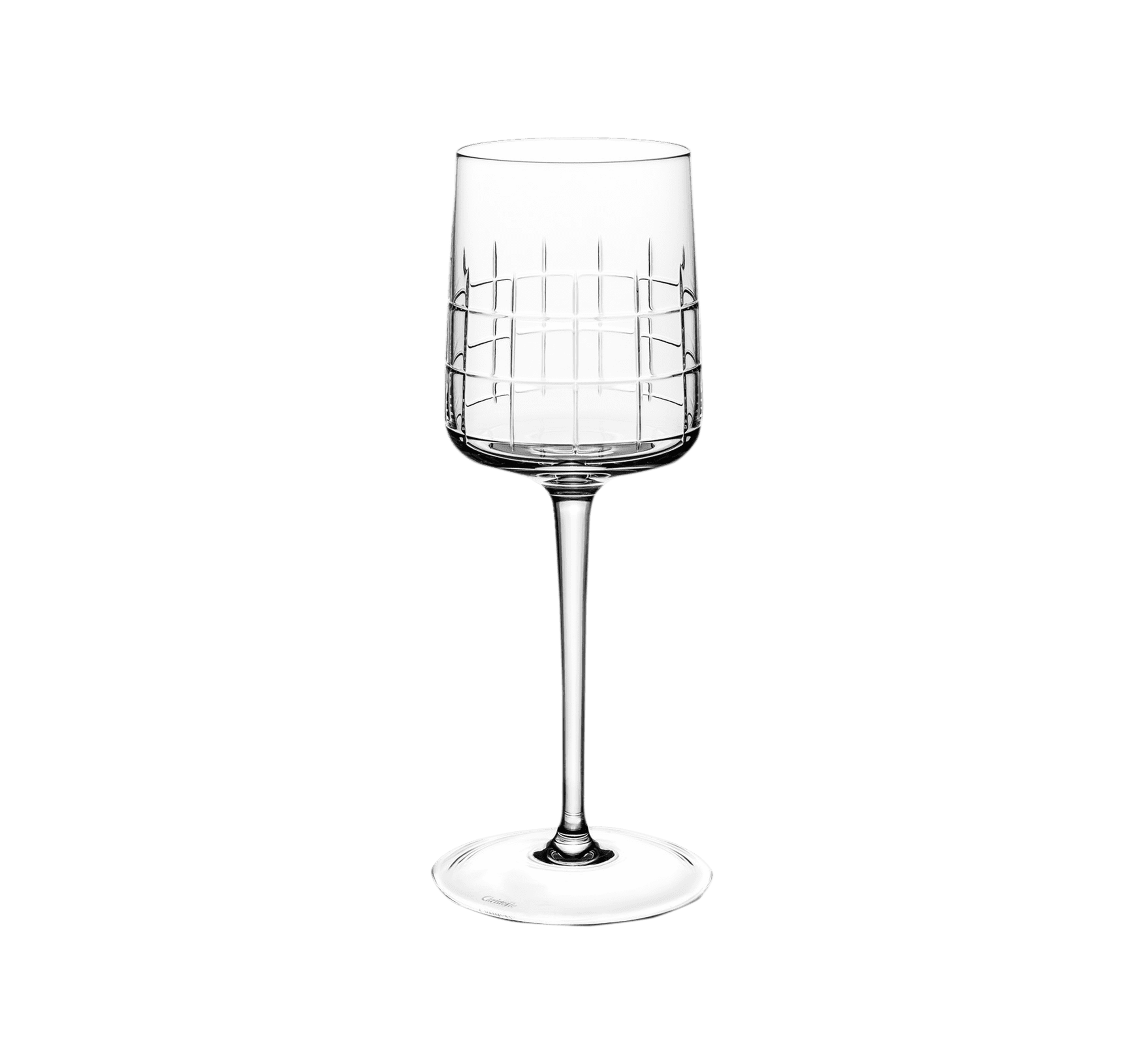 christofle lot de 2 verres à vin rouge en cristal 1