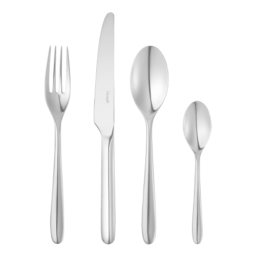 エッセンシャル 6人用カトラリーセット（24 pcs） ステンレス