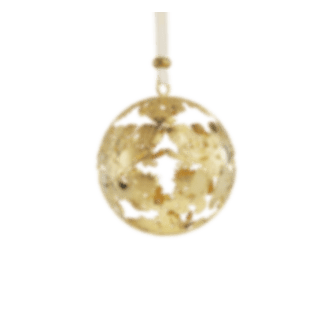 christofle silver-plated christmas ornament 2024 edition - gold 0