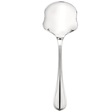 christofle silver-plated vegetable/potato serving spoon 1