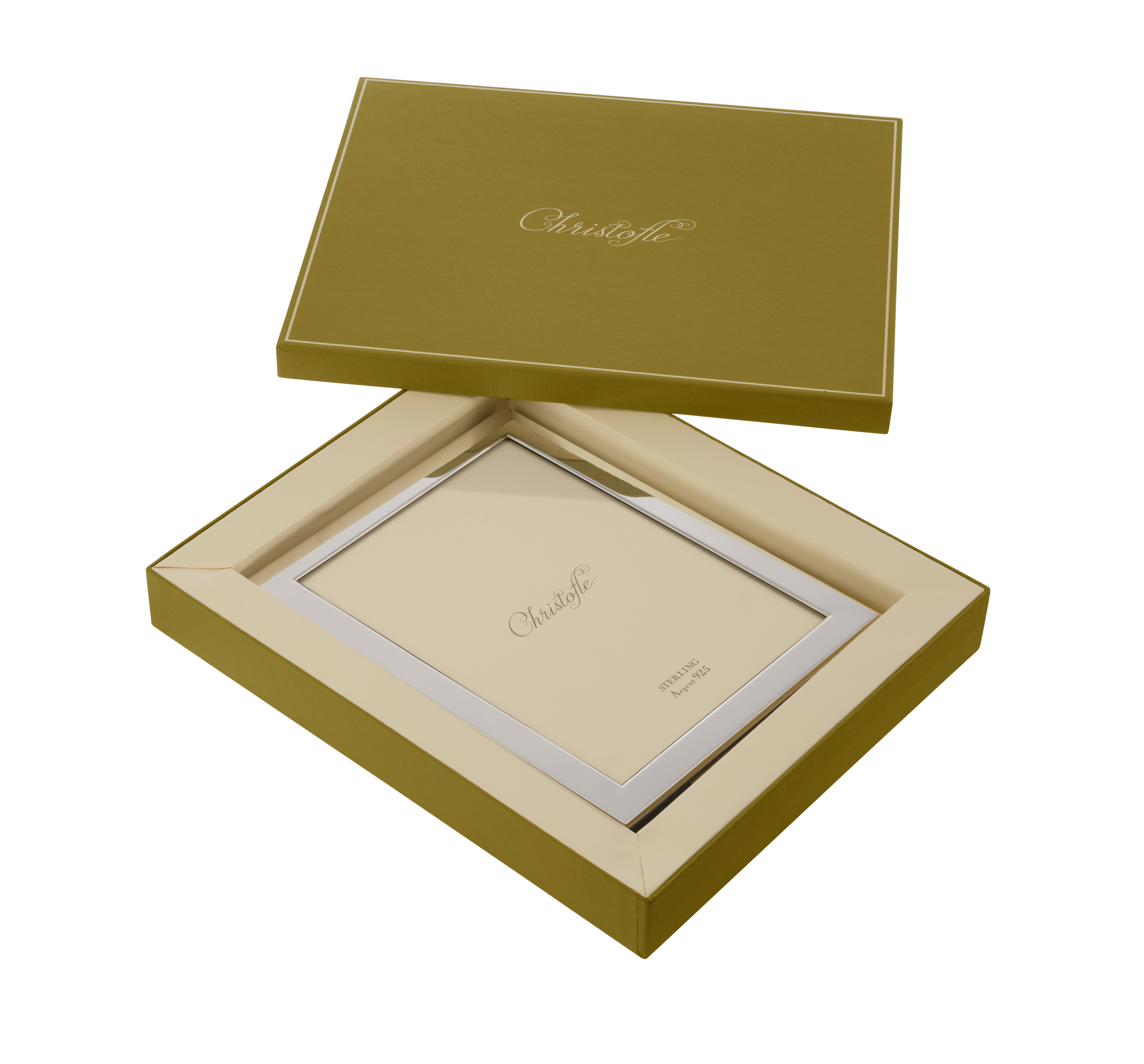 christofle sterling silver picture frame - for 18 x 24 cm photos 2