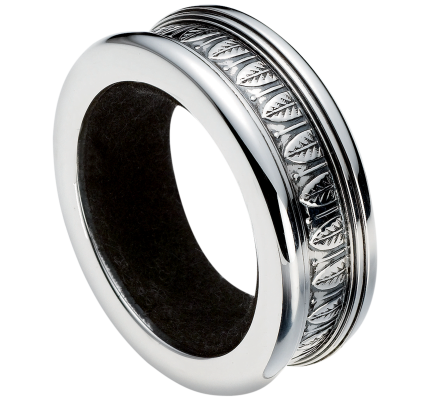 Bacchus ring Malmaison  Silver plated
