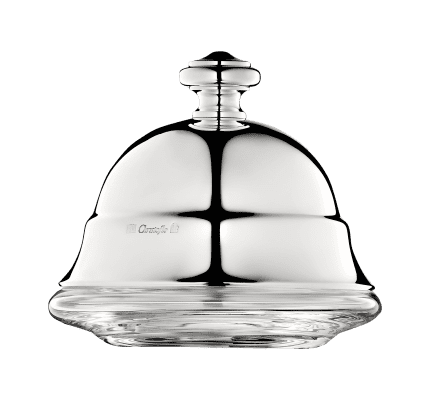 christofle butter dish individuel albi  silver plated 1