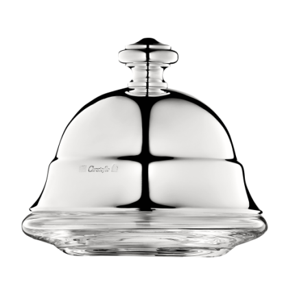 christofle butter dish individuel albi  silver plated 1