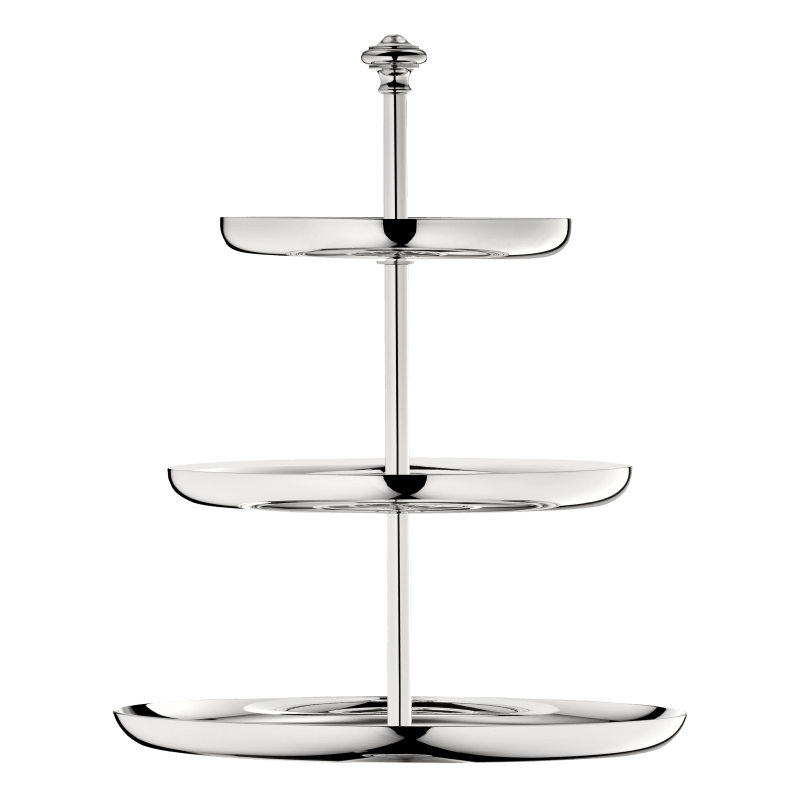 3-Tier Silver-Plated Dessert Stand Albi