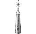christofle Candlestick Jardin d'Eden  Silver plated