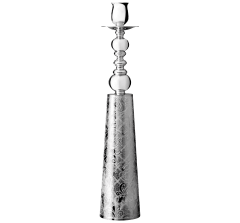 christofle candlestick jardin d'eden  silver plated 1