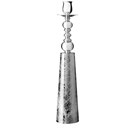 christofle candlestick jardin d'eden  silver plated 1