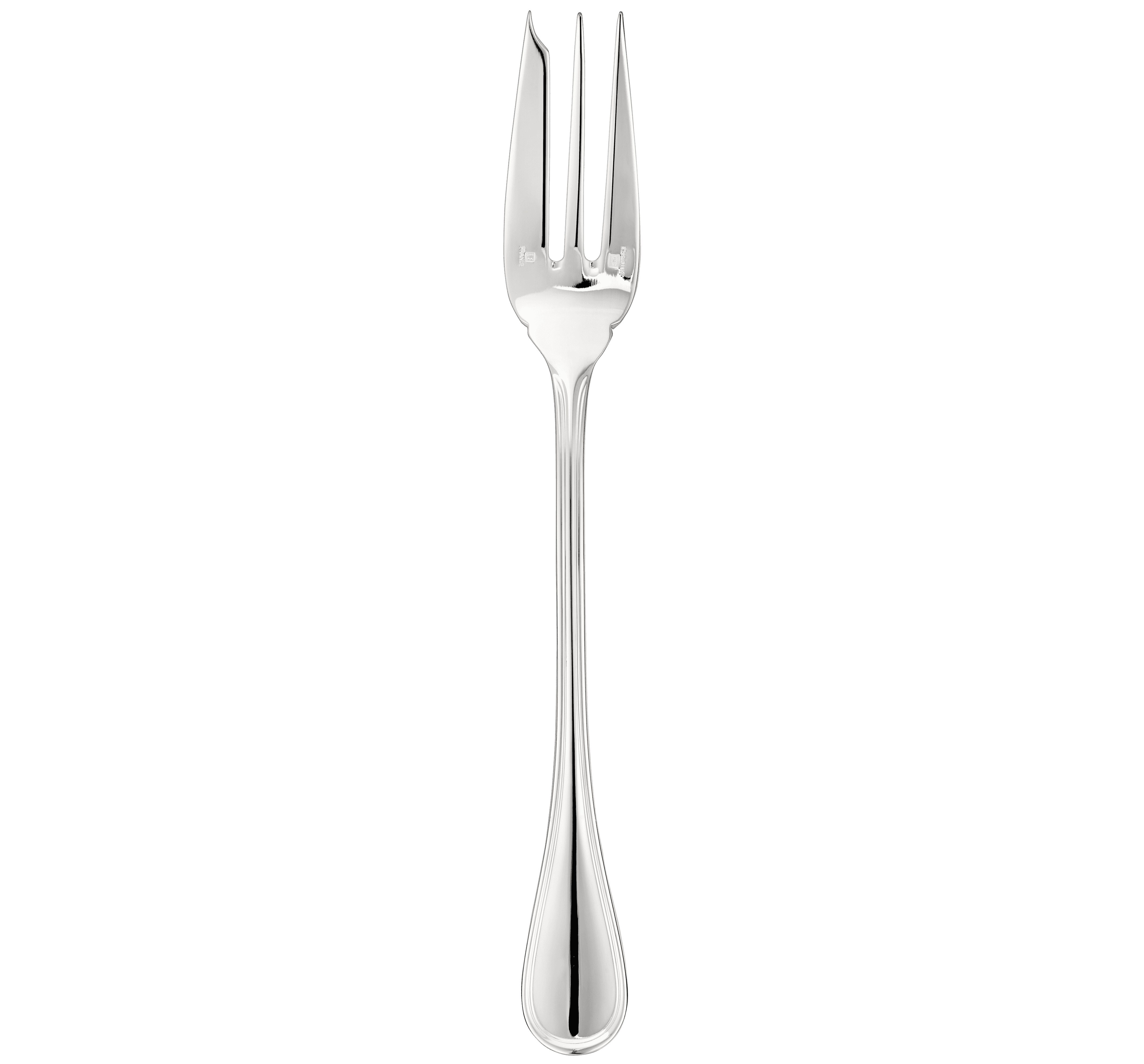 christofle fourchette à servir en métal argenté 1