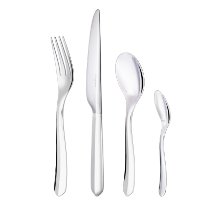 christofle 4-piece silver plated flatware set 0
