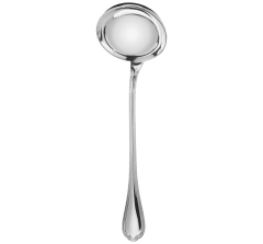 christofle silver plated soup ladle 1