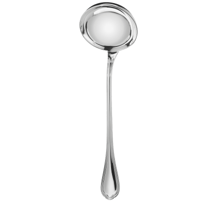 christofle louche à potage en métal argenté 1