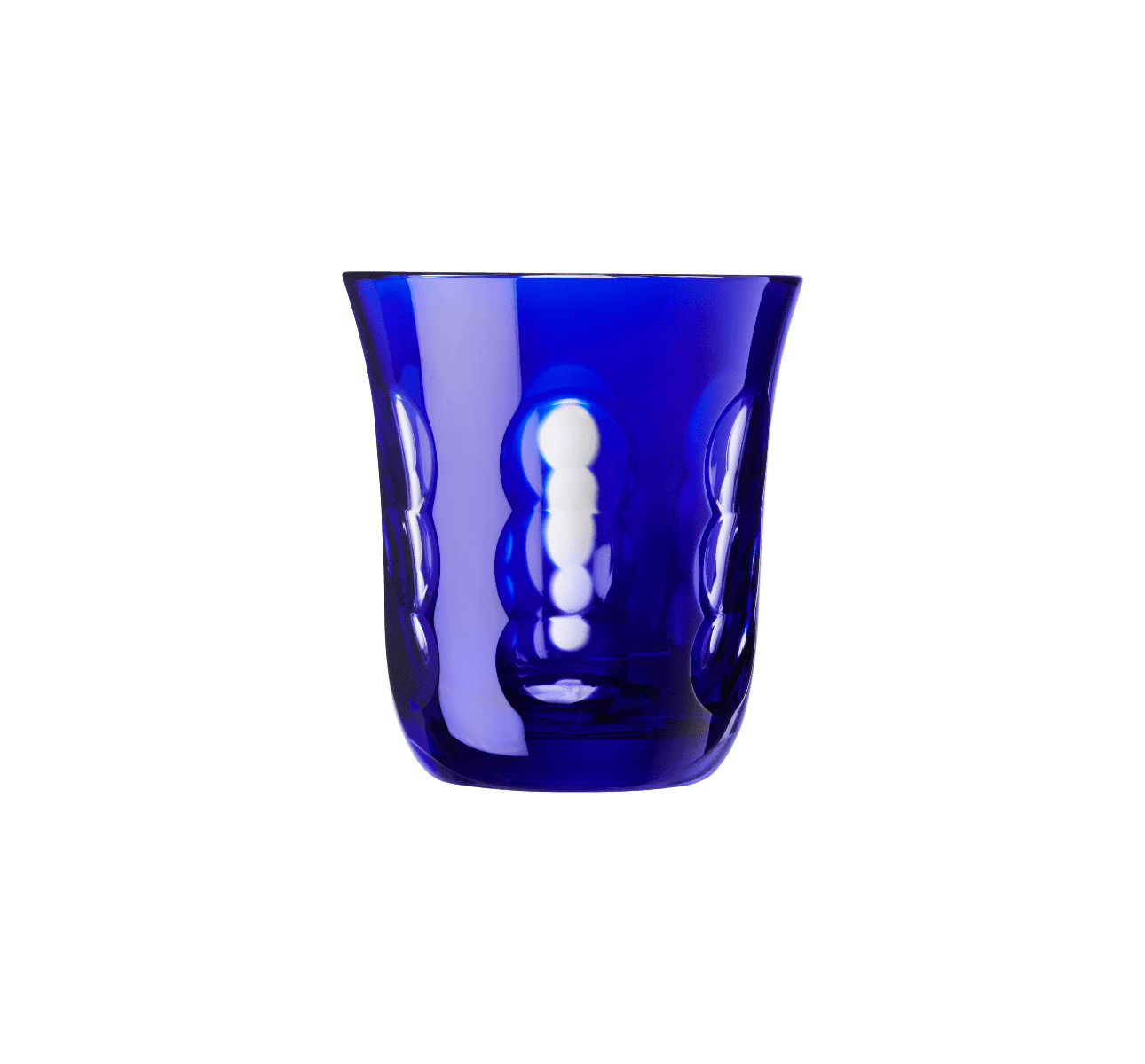 Gobelet à eau en cristal bleu Kawali