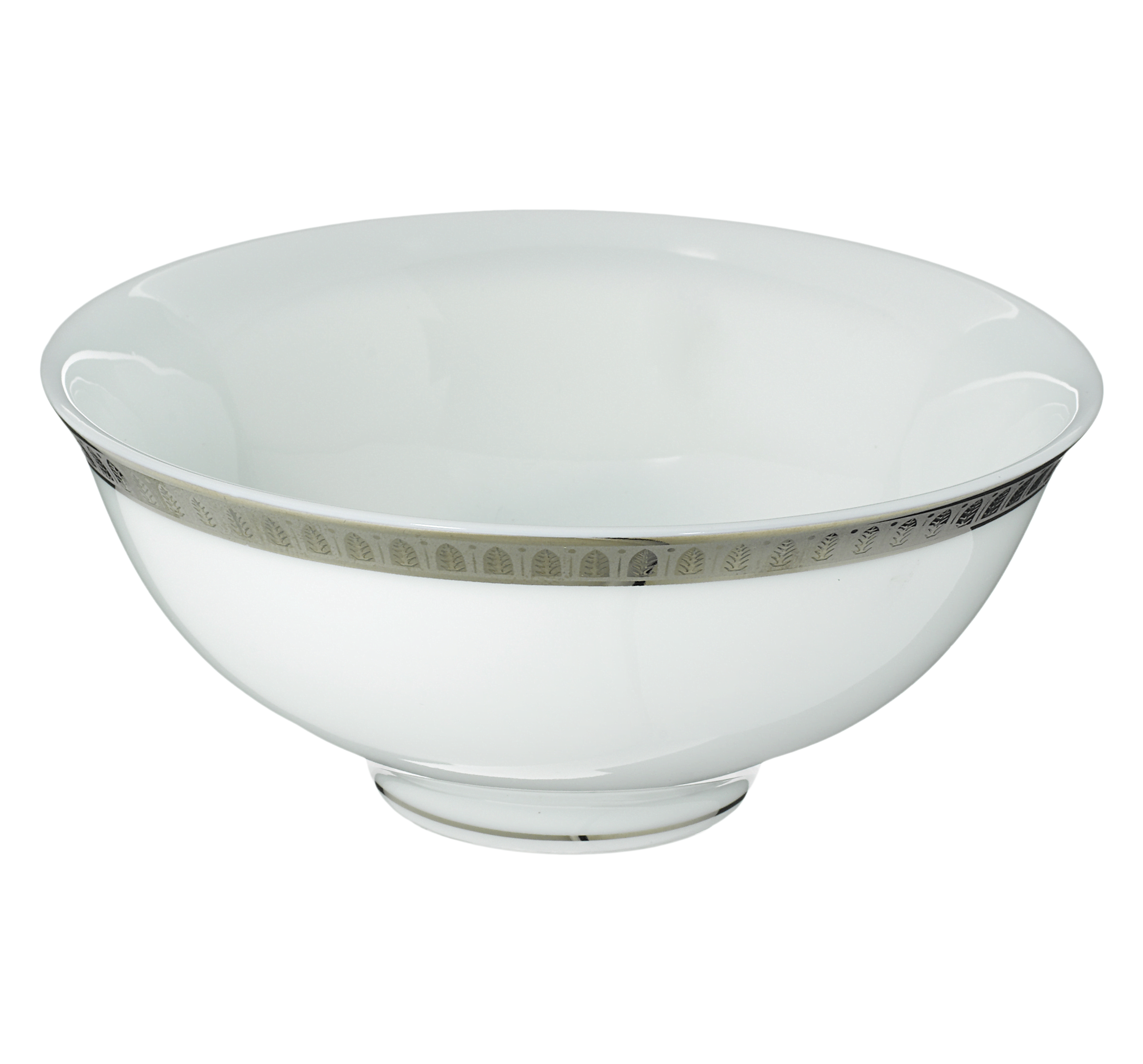 christofle porcelain chinese soup bowl platinum finish 2