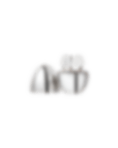 christofle silver-plated espresso spoons, set of 6 3
