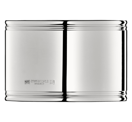 christofle napkin ring cluny  silver plated 1