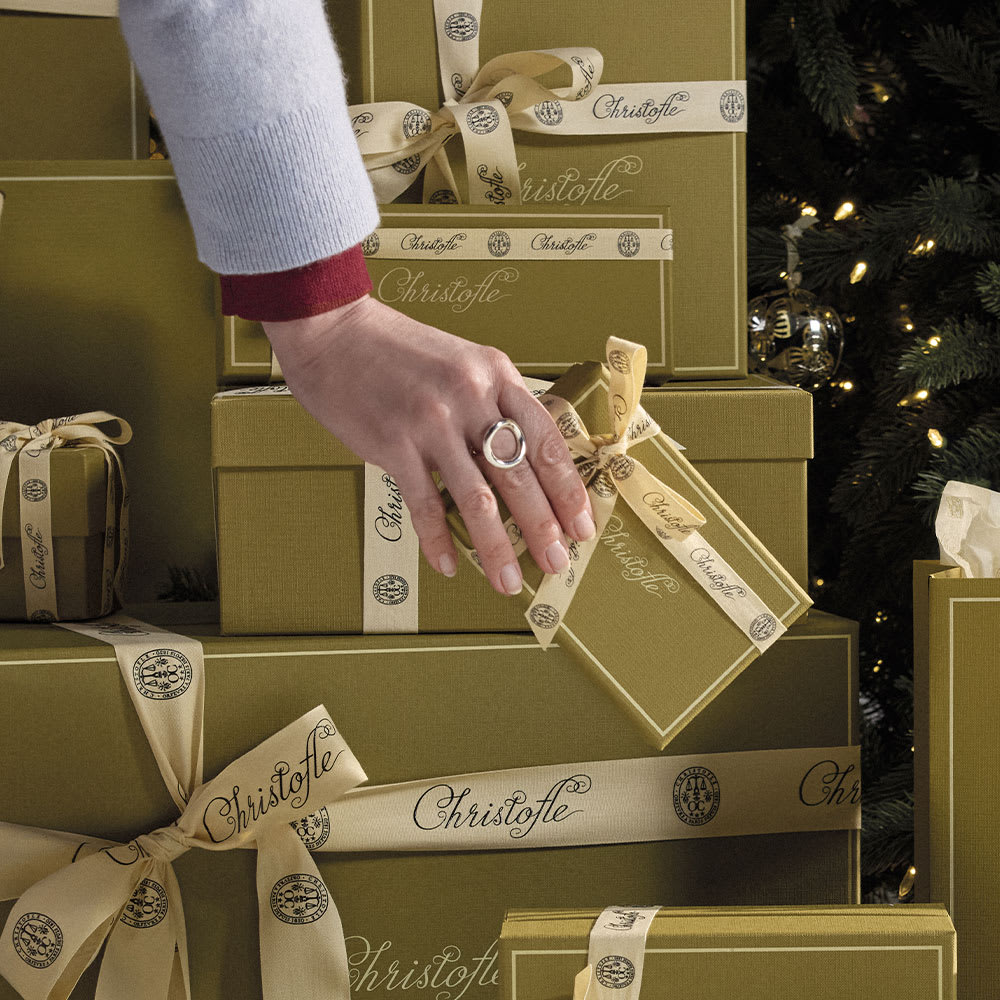 アイドル・ド・クリストフル　リングネックレスアイドルスターリングシルバー 新婦向けギフト