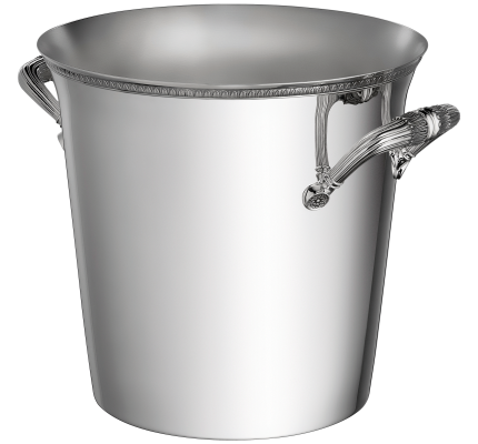 christofle 2 bottle champagne bucket malmaison  silver plated 1