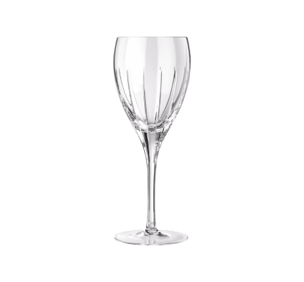christofle set of 2 red wine crystal glasses 1