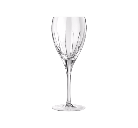 christofle set of 2 red wine crystal glasses 1