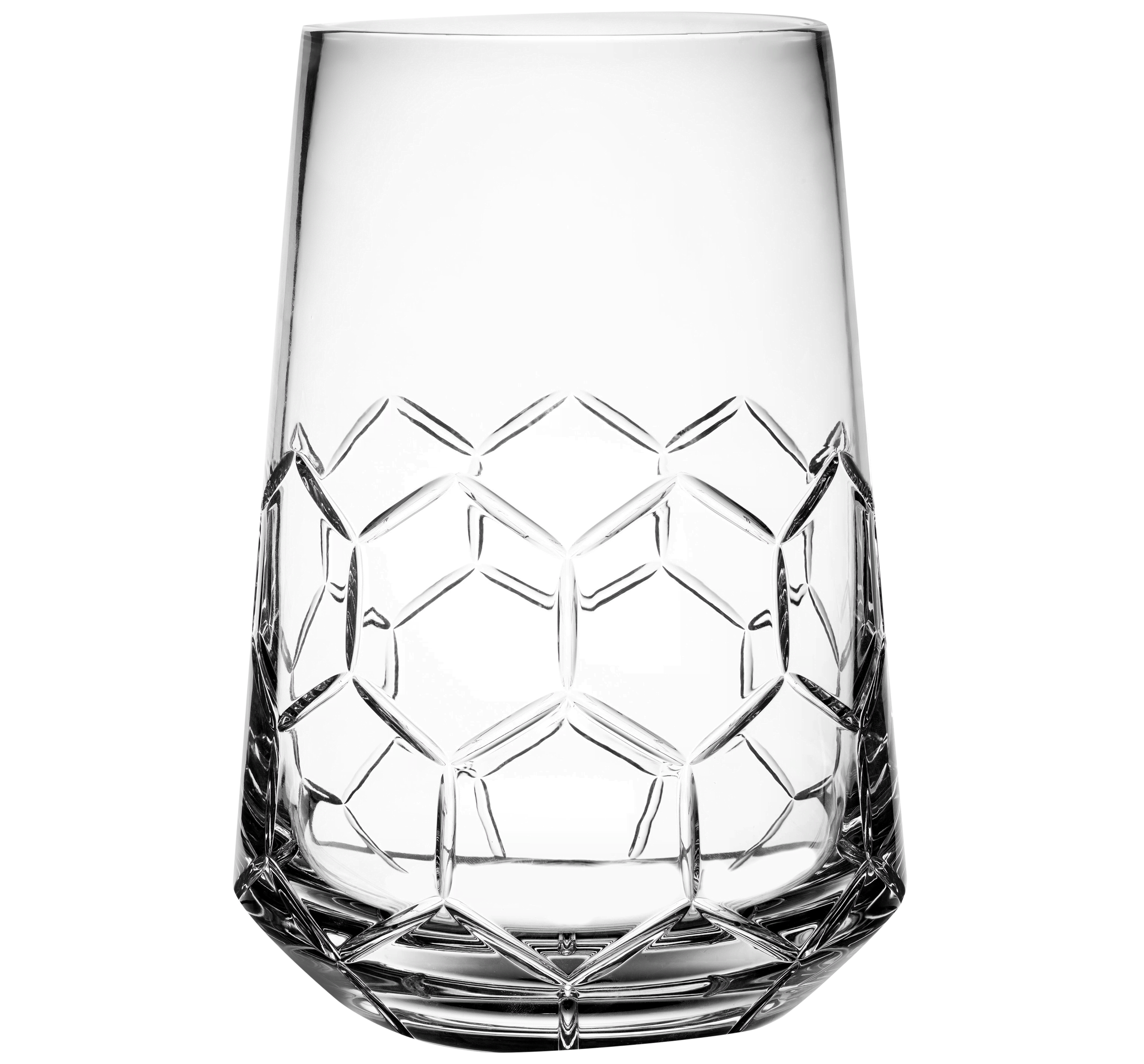 christofle vase moyen modèle en cristal 2