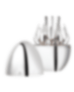 christofle Ensemble pour 6 personnes (24 pièces) en métal argenté avec écrin - NEW YORK