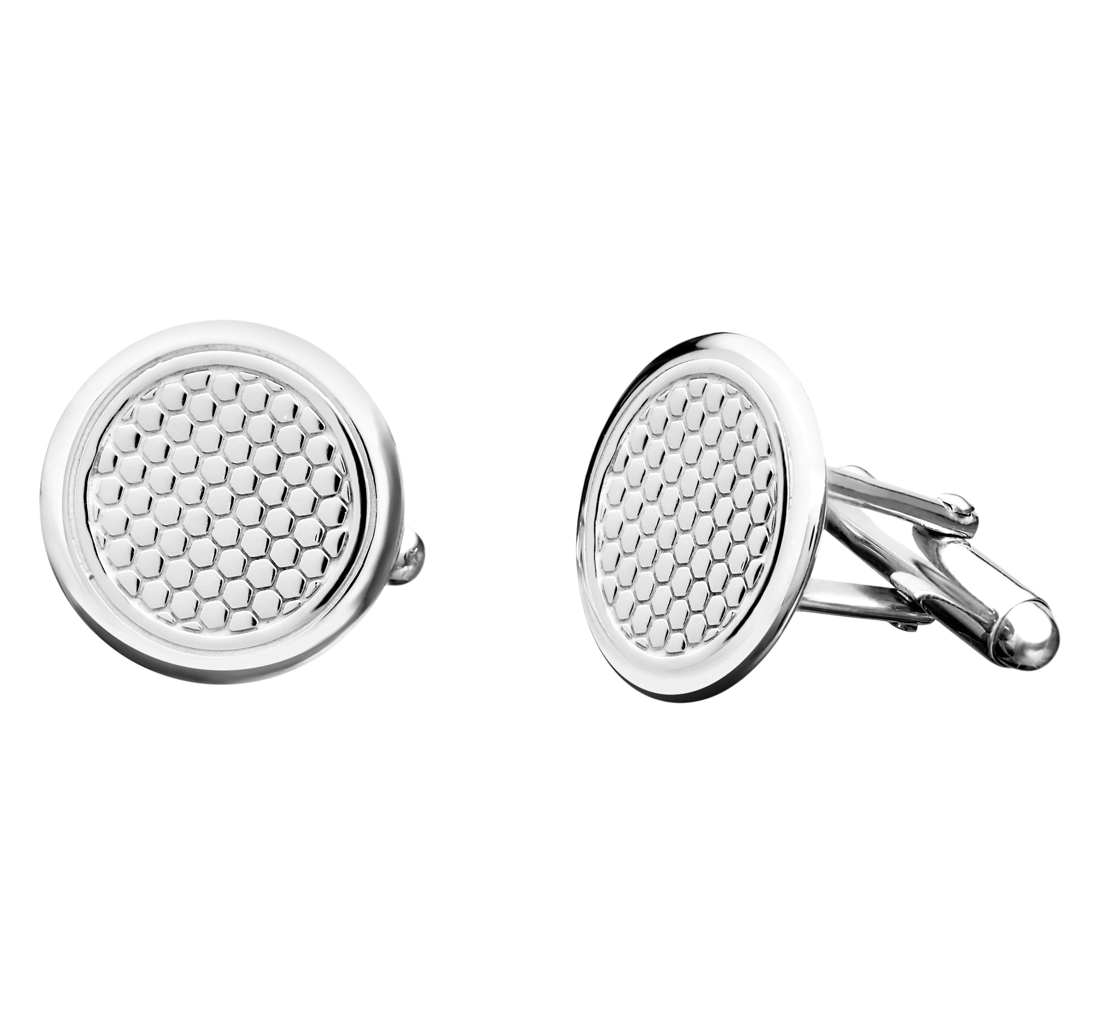 Silver, Silver-Plated & Sterling Silver Cufflinks