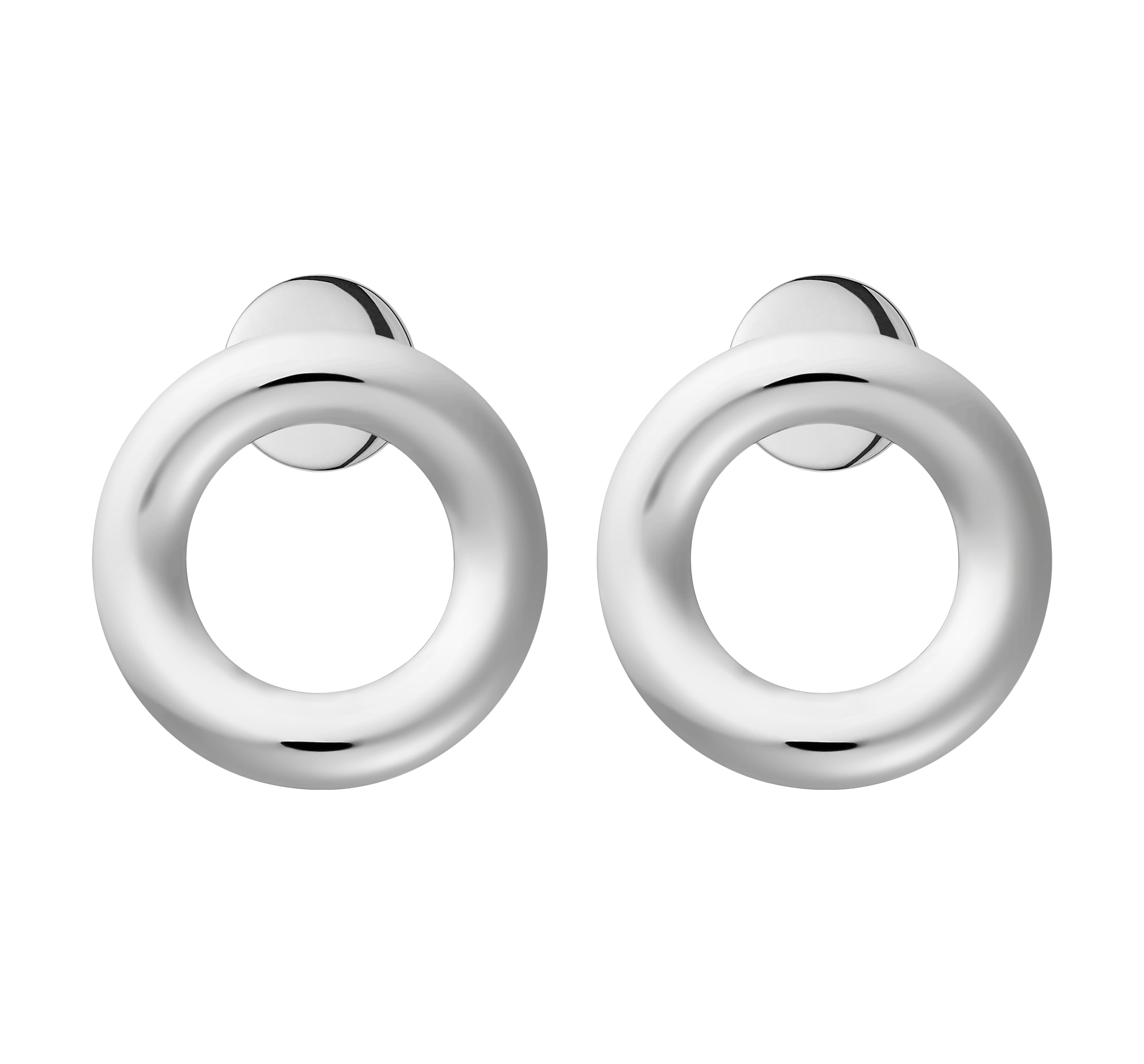 christofle puces d'oreilles en argent massif 1