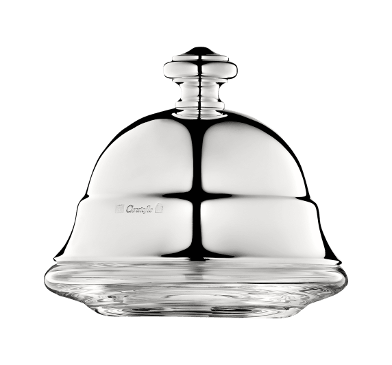 christofle butter dish individuel albi  silver plated 1