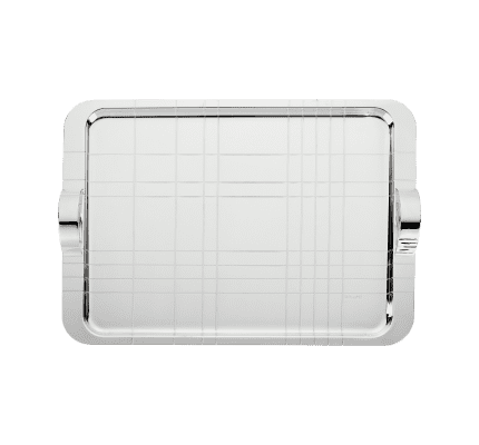 christofle Silver-plated Rectangular Tray - 45 x 32 cm
