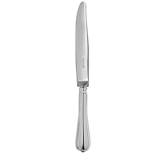 christofle dessert knife spatours  silver plated 3