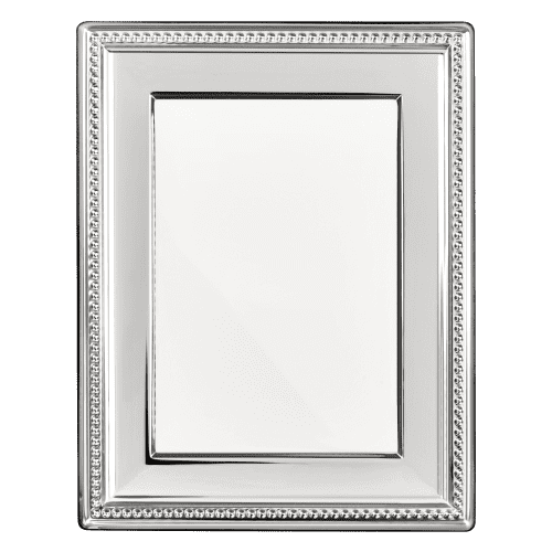 Christofle Perles Picture Frame