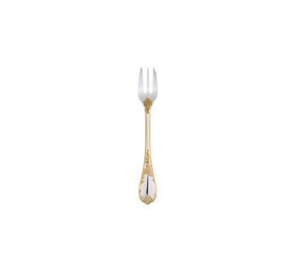 christofle silver-plated cake fork 0