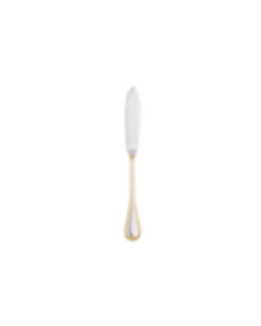 christofle partially gilded silver-plated fish knife 0