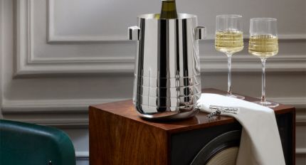 christofle silver plated wine cooler 2