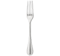 christofle dinner fork perles  silver plated 1