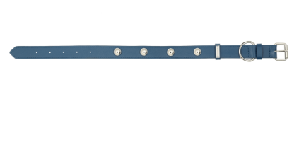 christofle calf leather collar - size 2 2