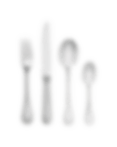 christofle 48-piece silver plated flatware set with chest 2