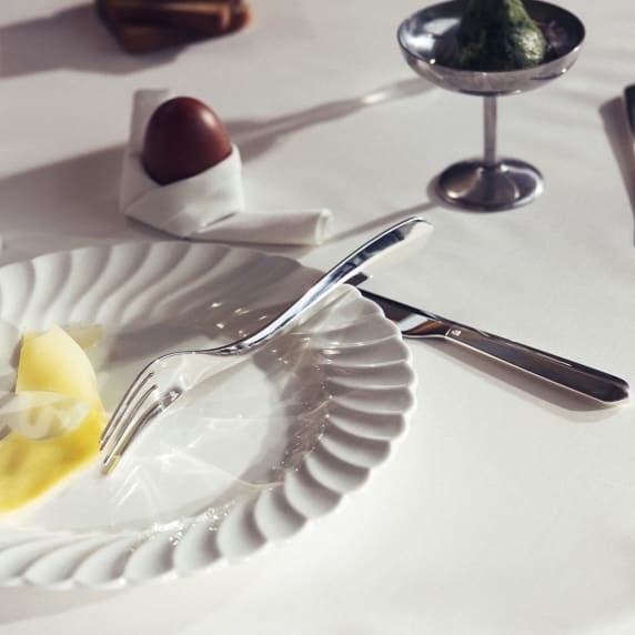 christofle silver-plated medium universal fork 6