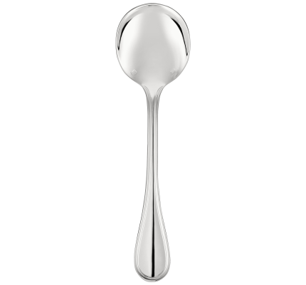 christofle cream soup spoon albi  silver plated 1