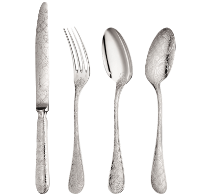 christofle flatware set for 6 people (36 pieces) standard jardin d'eden 1