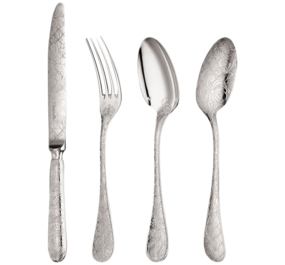 christofle flatware set for 6 people (36 pieces) standard jardin d'eden 1