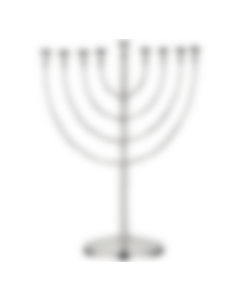 Silver-plated Hanukkah Judaïque