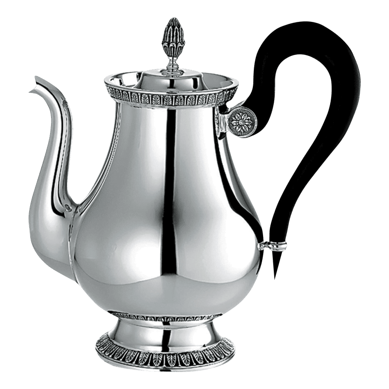 House Modern Silver Top Teapot