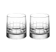 christofle set of 2 crystal double old fashioned glasses 1