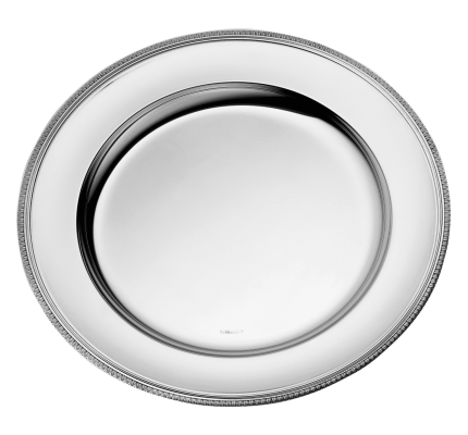 Silver-Plated Round Tray - 40 cm  