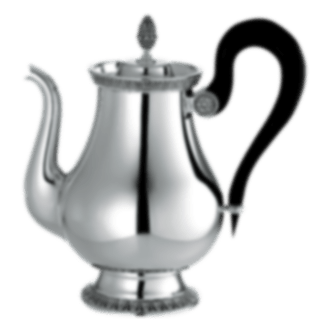 christofle Tea Pot, 8 cups Malmaison  Silver plated